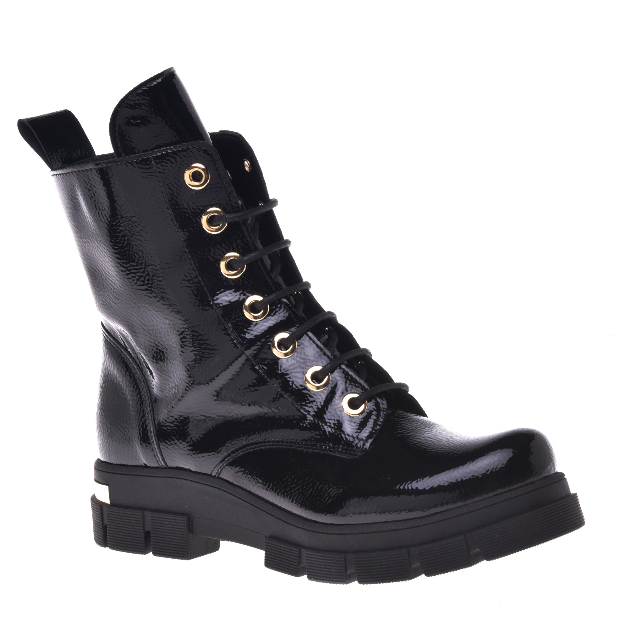 Patent combat cheap boots