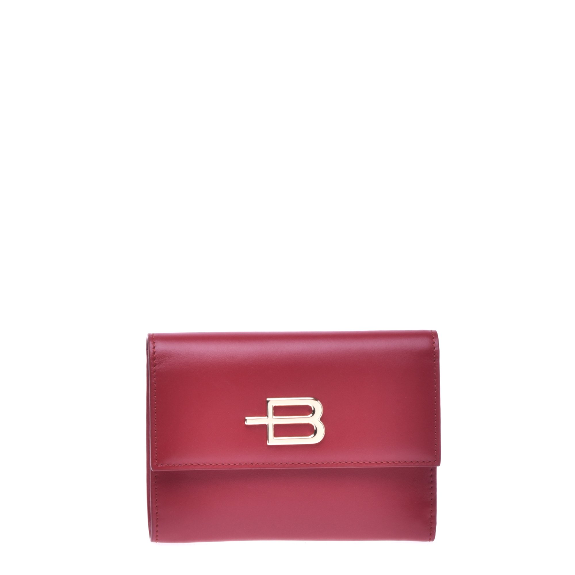 Red leather wallet image