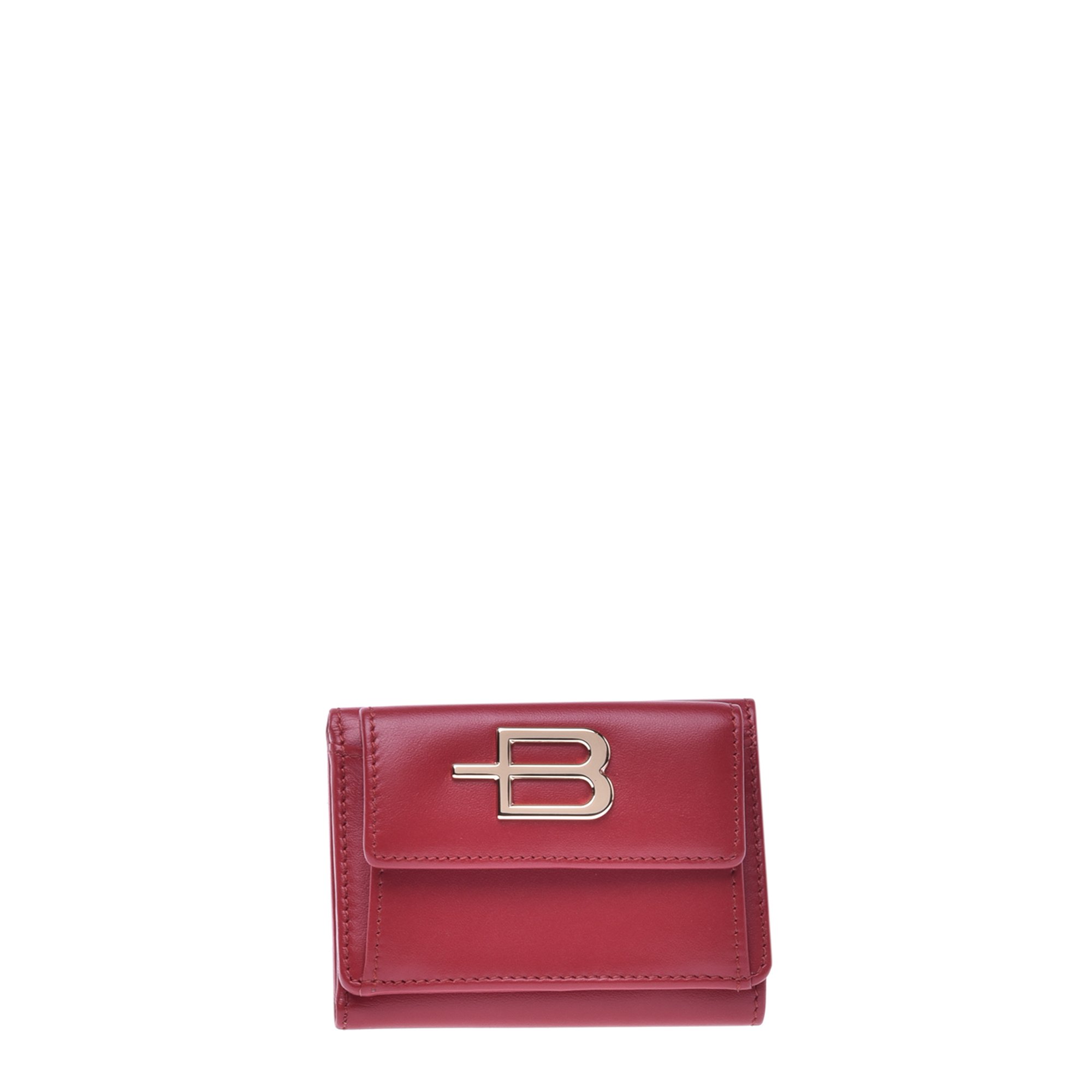 Red leather wallet image